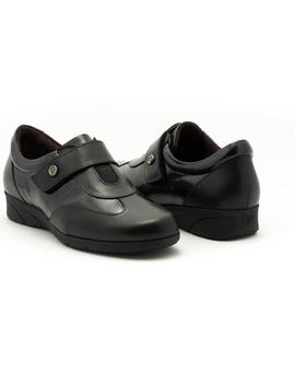 Zapato Pitillos De Piel Negro 2805