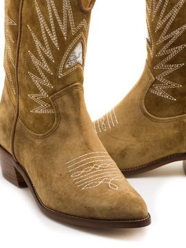 Bota Alpe 4571 Campera Tostada para Mujer