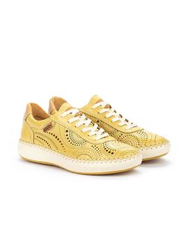 Zapatos Pikolinos Mesina W6B Mostaza para Mujer
