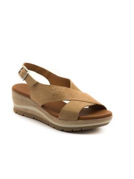 Sandalias Paula Urban 1-8068 Arena para Mujer