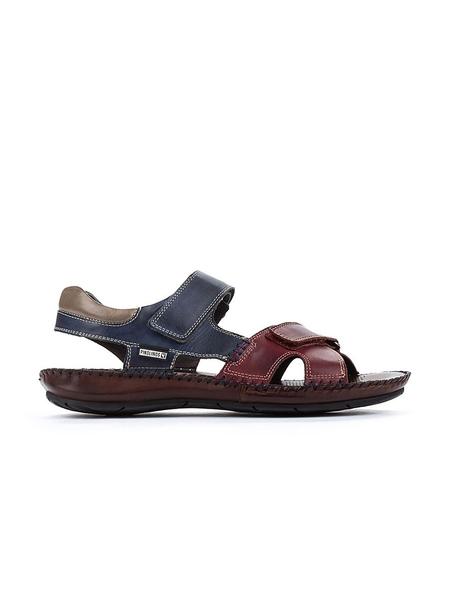 Sandalias Pikolinos Tarifa Granate-Azul para Hombre