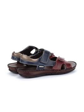 Sandalias Pikolinos Tarifa 06J Granate-Azul para Hombre