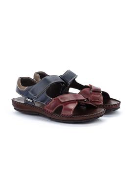 Sandalias Pikolinos Tarifa 06J Granate-Azul para Hombre