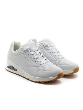 Deportivo Skechers Uno 73690 Blanco para Mujer