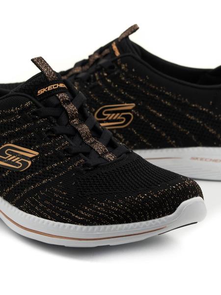 Humillar suspensión Pornografía Zapatillas Skechers 104015 Negras para Mujer en Monchel