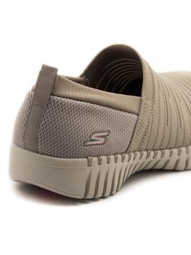 Zapatillas Skechers Wise Taupe para Mujer