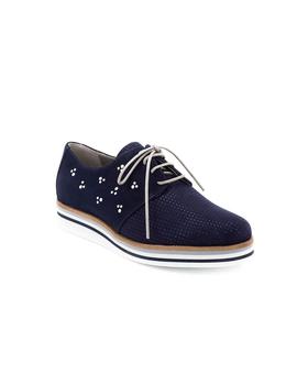 Zapato Dorking De Piel Azul D7514-PMAC