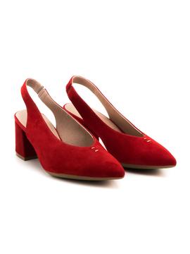 Descalzo Dorking D7806 Rojo para Mujer