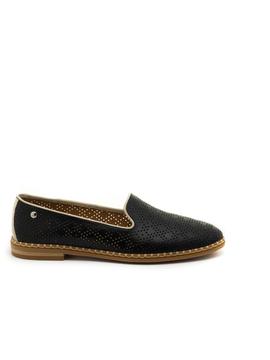 Mocasín Pikolinos Merida Negro para Mujer
