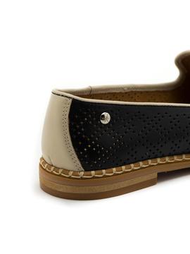 Mocasín Pikolinos Merida Negro para Mujer