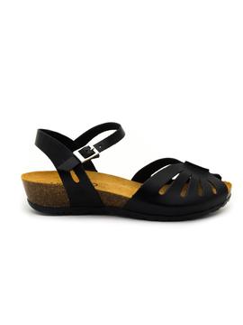 Sandalias Yokono Capri Negras para Mujer