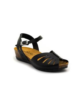 Sandalias Yokono Capri Negras para Mujer