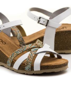 Sandalias Yokono Cadiz Blancas para Mujer