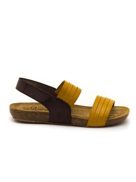 Sandalias Yokono Beach Mostazas para Mujer