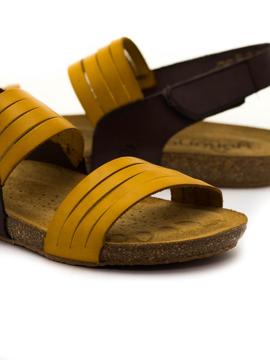 Sandalias Yokono Beach Mostazas para Mujer