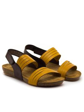 Sandalias Yokono Beach Mostazas para Mujer