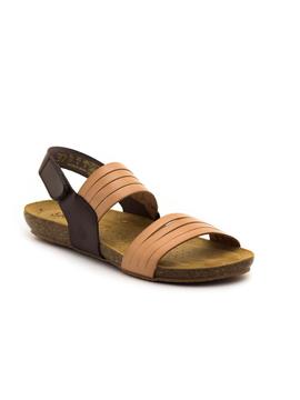 Sandalias Yokono Beach Beige para Mujer