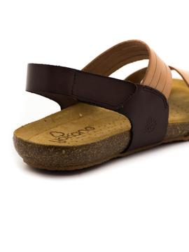 Sandalias Yokono Beach Beige para Mujer