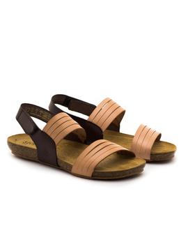 Sandalias Yokono Beach Beige para Mujer