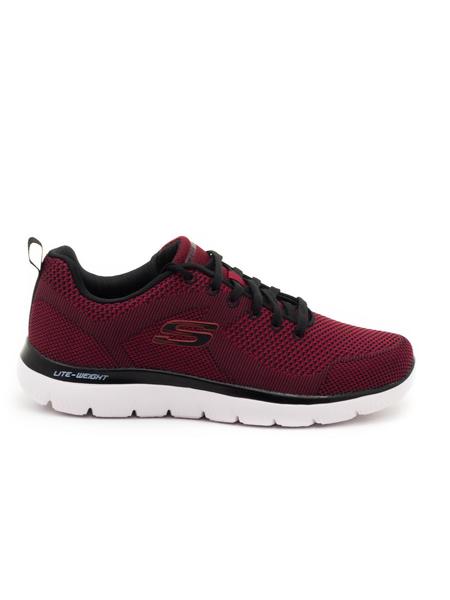 Zapatillas en color rojo para hombre, Skechers