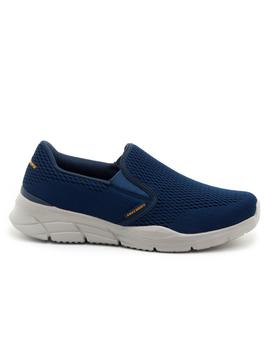 Mocasines Skechers Relaxed Fit Azules para Hombre