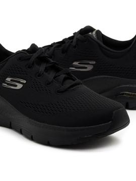 Deportivos Skechers Arch Fit Negros para Mujer