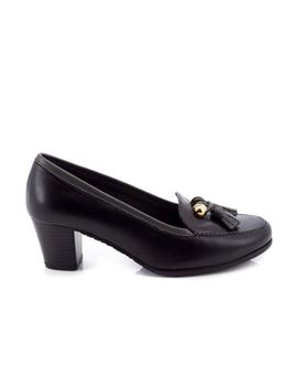 Zapato Dkt De Piel Negro 2256