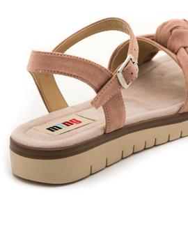 Sandalias Mtng Damas Nude para Mujer