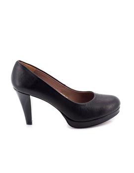 Zapato Jhesu De Piel Negro 11603