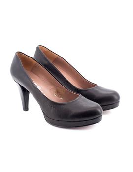 Zapato Jhesu De Piel Negro 11603