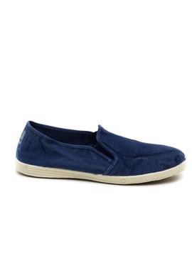 Mocasín Natural World Old Crabe Azul para Hombre