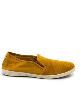 Mocasín Natural World Old Crabe Mostaza para Hombre