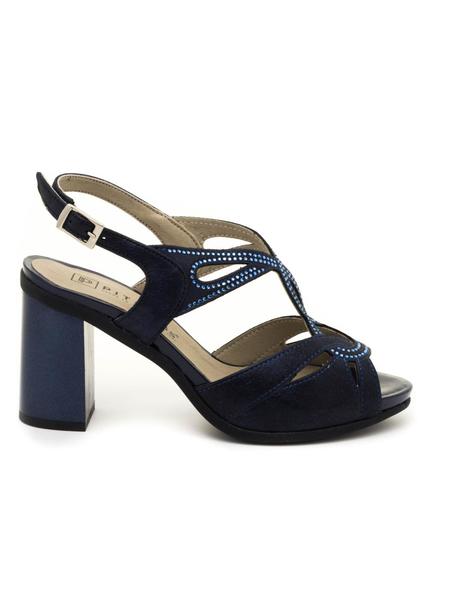 Sandalia Pitillos Vestir 6160 Azul para Mujer Monchel