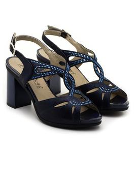 Sandalia Pitillos 6160 Fiesta Azul para Mujer