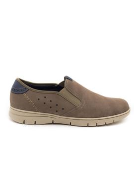 Mocasines Pitillos 4230 Piel Taupe para Hombre