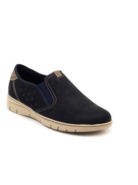 Mocasines Pitillos 4230 Piel Azul para Hombre