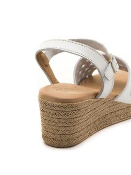 Sandalias Tango 28 Piel Blancas para Mujer