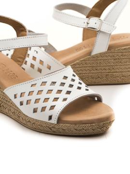 Sandalias Tango 28 Piel Blancas para Mujer