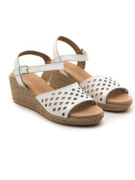 Sandalias Tango 28 Piel Blancas para Mujer