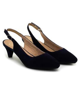 Zapato Desiree Nina Serraje Azul para Mujer