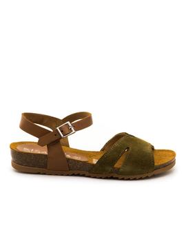 Sandalias OhMySandals 4745 Kaki para Mujer