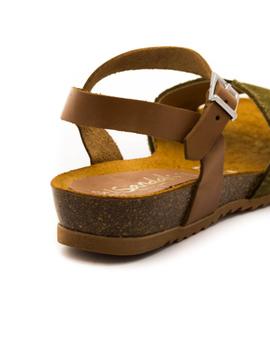 Sandalias OhMySandals 4745 Kaki para Mujer