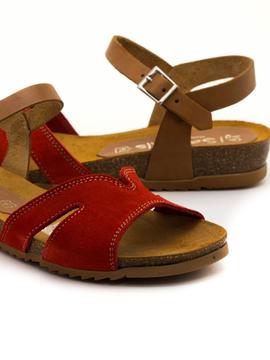 Sandalias OhMySandals 4745 Rojas para Mujer