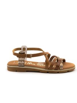 Sandalias OhMySandals 4653 Cuero para Mujer