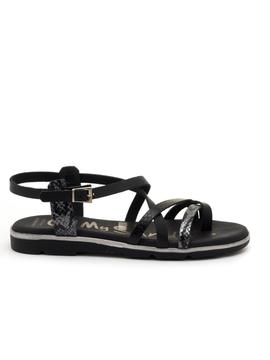 Sandalia OhMySandals 4647 Dedo Negra para Mujer