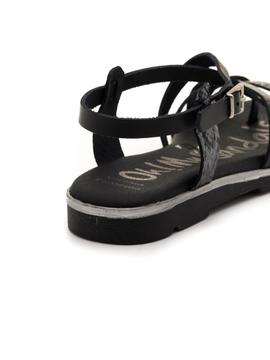 Sandalia OhMySandals 4647 Dedo Negra para Mujer