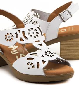 Sandalias OhMySandals 4689 Blancas para Mujer