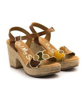 Sandalia OhMySandals 4710 Cuero para Mujer