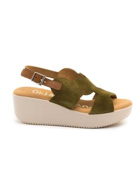 Sandalias OhMySandals 4695 Kaki para Mujer