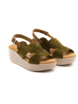 Sandalias OhMySandals 4695 Kaki para Mujer